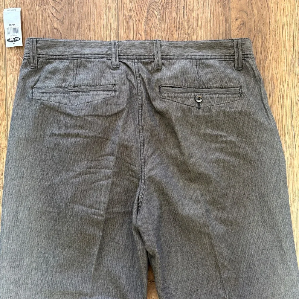 Deadstock y2k Old‎ Navy Loose Fit Pants Mens 36x30 Brown Baggy Streetwear 2006